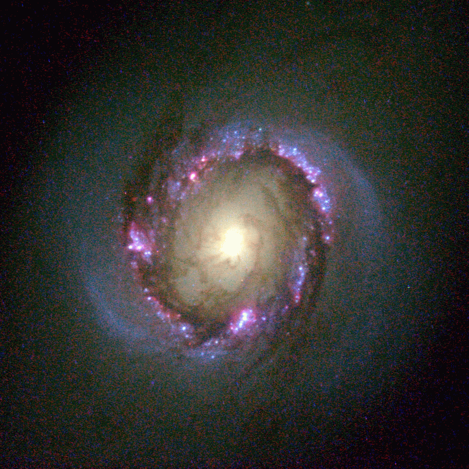 barred-spiral galaxy NGC 4314