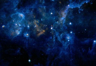 Three color image of the 
Galactic Plane centered Cygnus