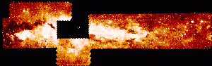 ISOGAL image of the Galactic Center